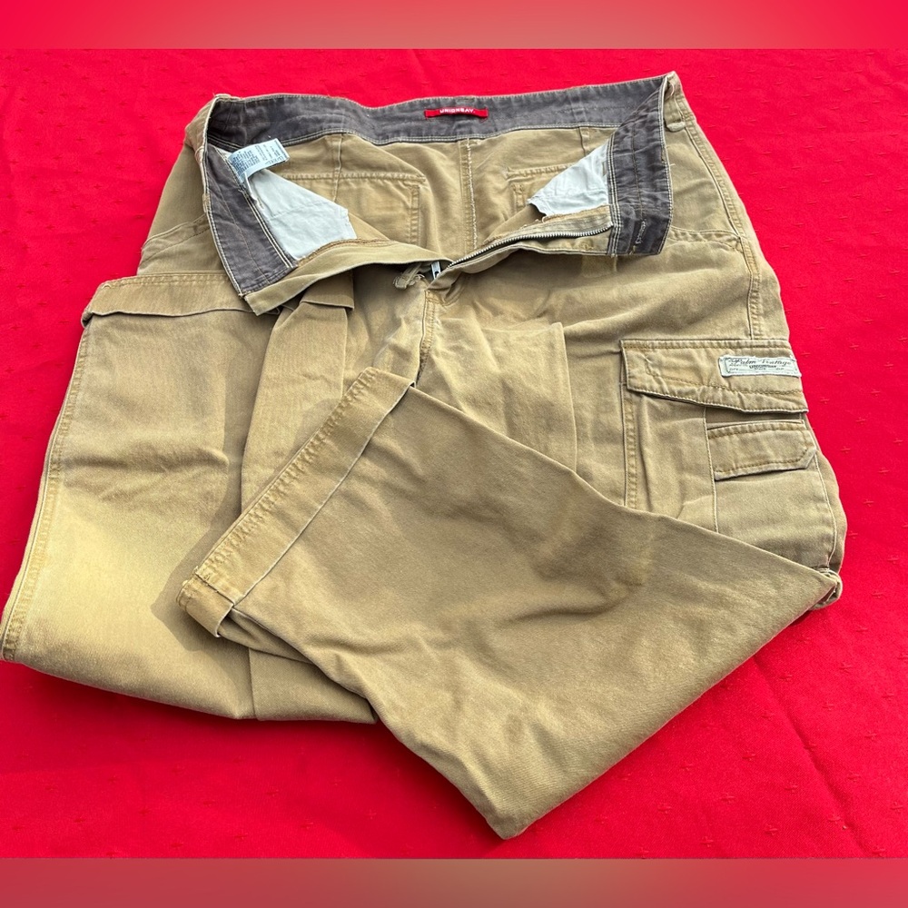 UNIONBAY Cotton 100% Men's Tan Cargo Pants